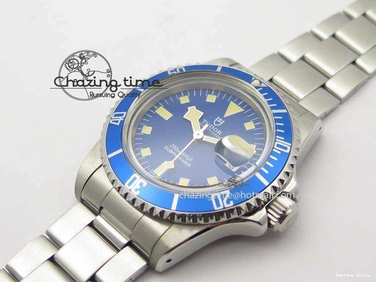 1222 Durable Submariner SS JKF Best Edition Blue Dial Square Markers (Black Date) A 3902